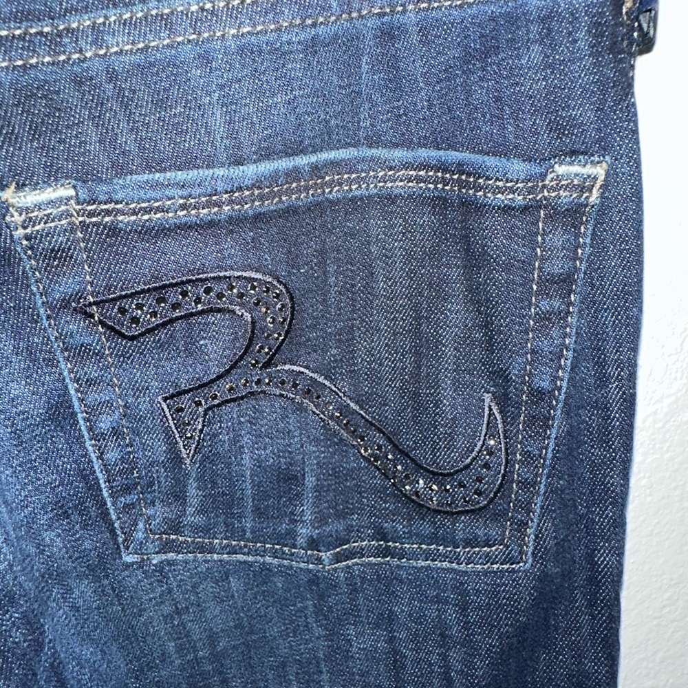 Rock & Republic Dark Blue Boot Cut Jeans - Picture 3 of 8